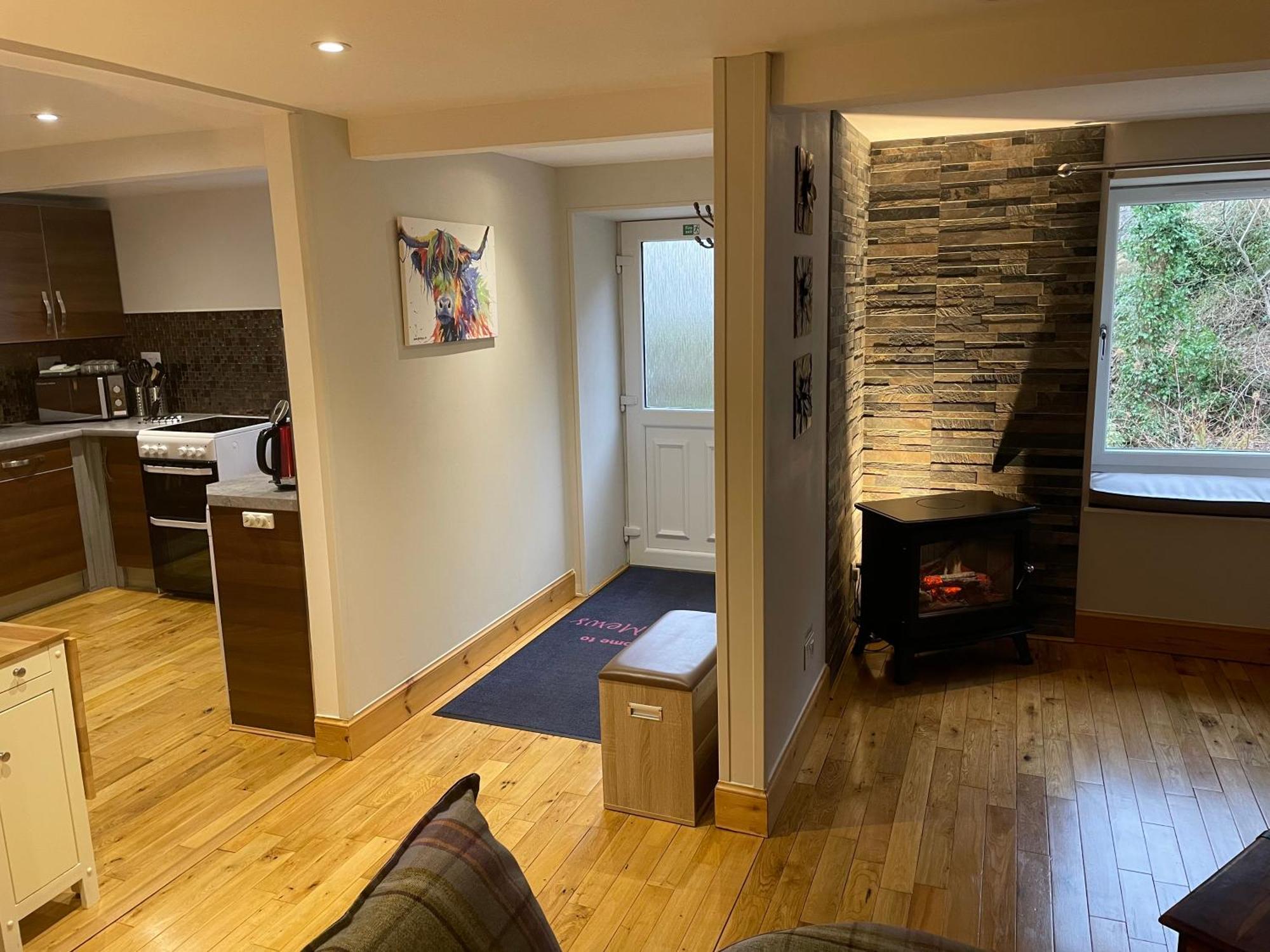 The Mews 2 Bedroom With Private Parking Oban Bagian luar foto